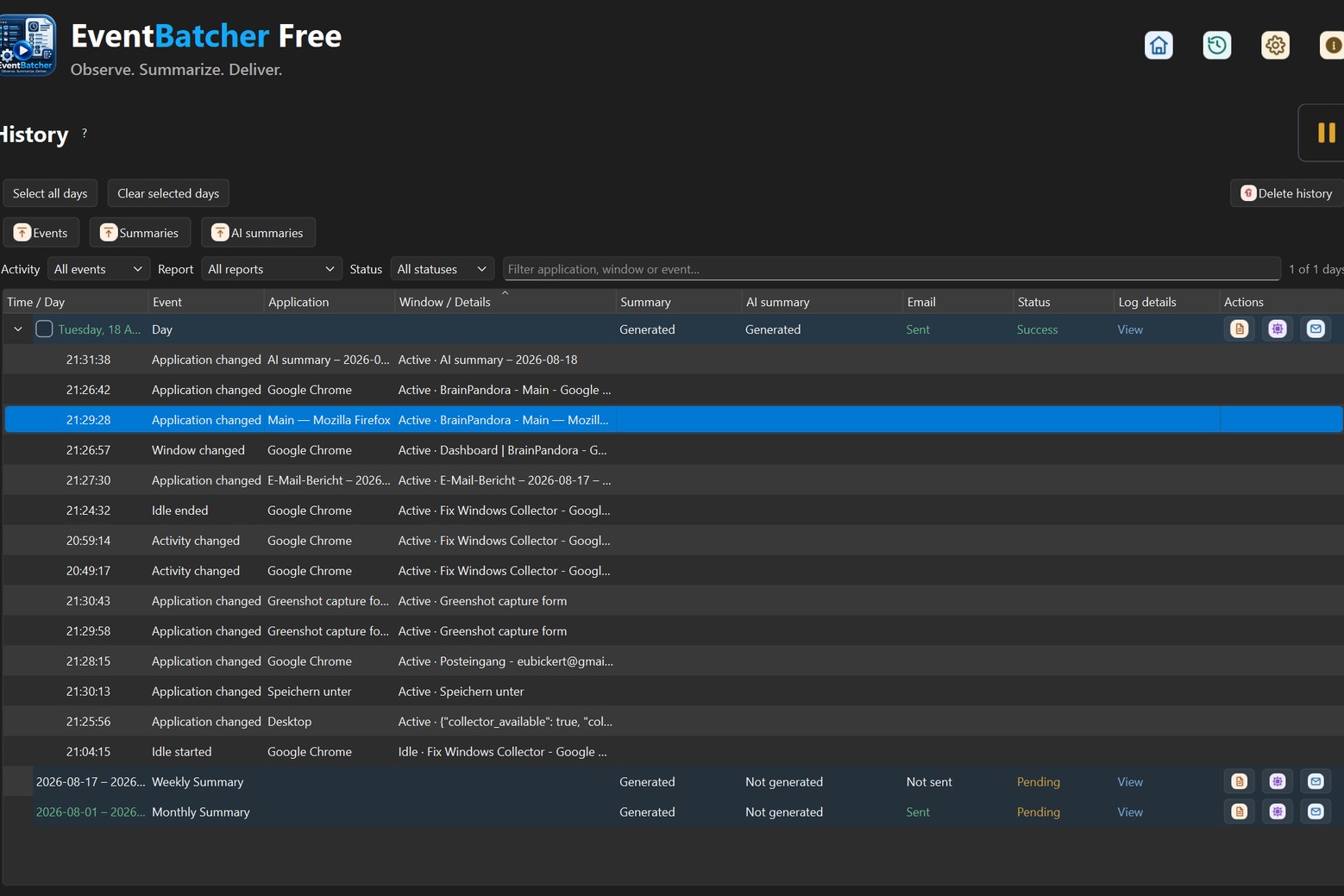 EventBatcher