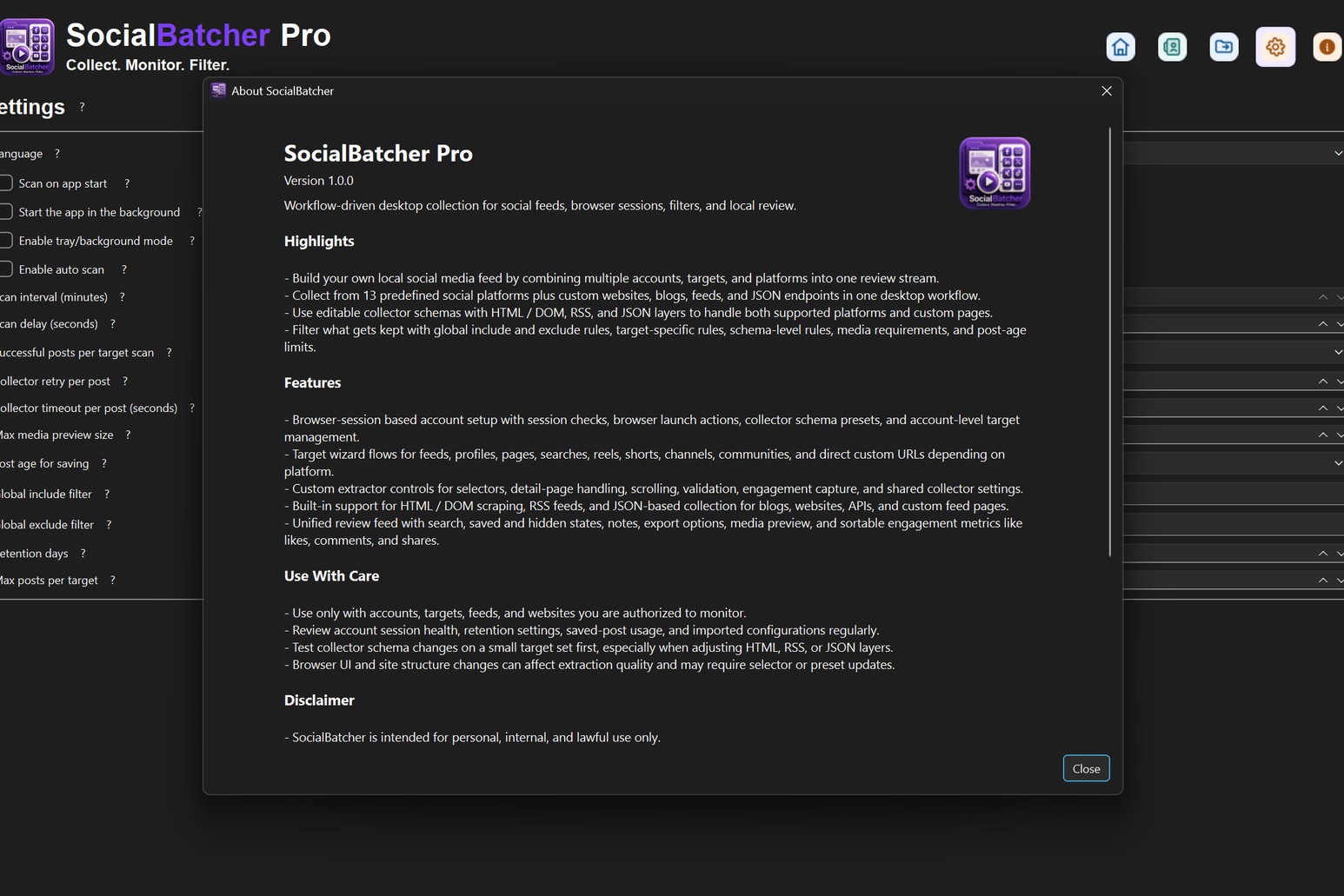 SocialBatcher
